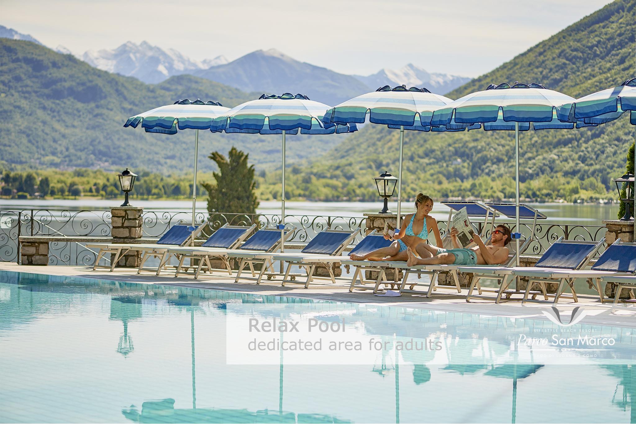 Parco San Marco Lifestyle Beach Resort Porlezza Exterior foto