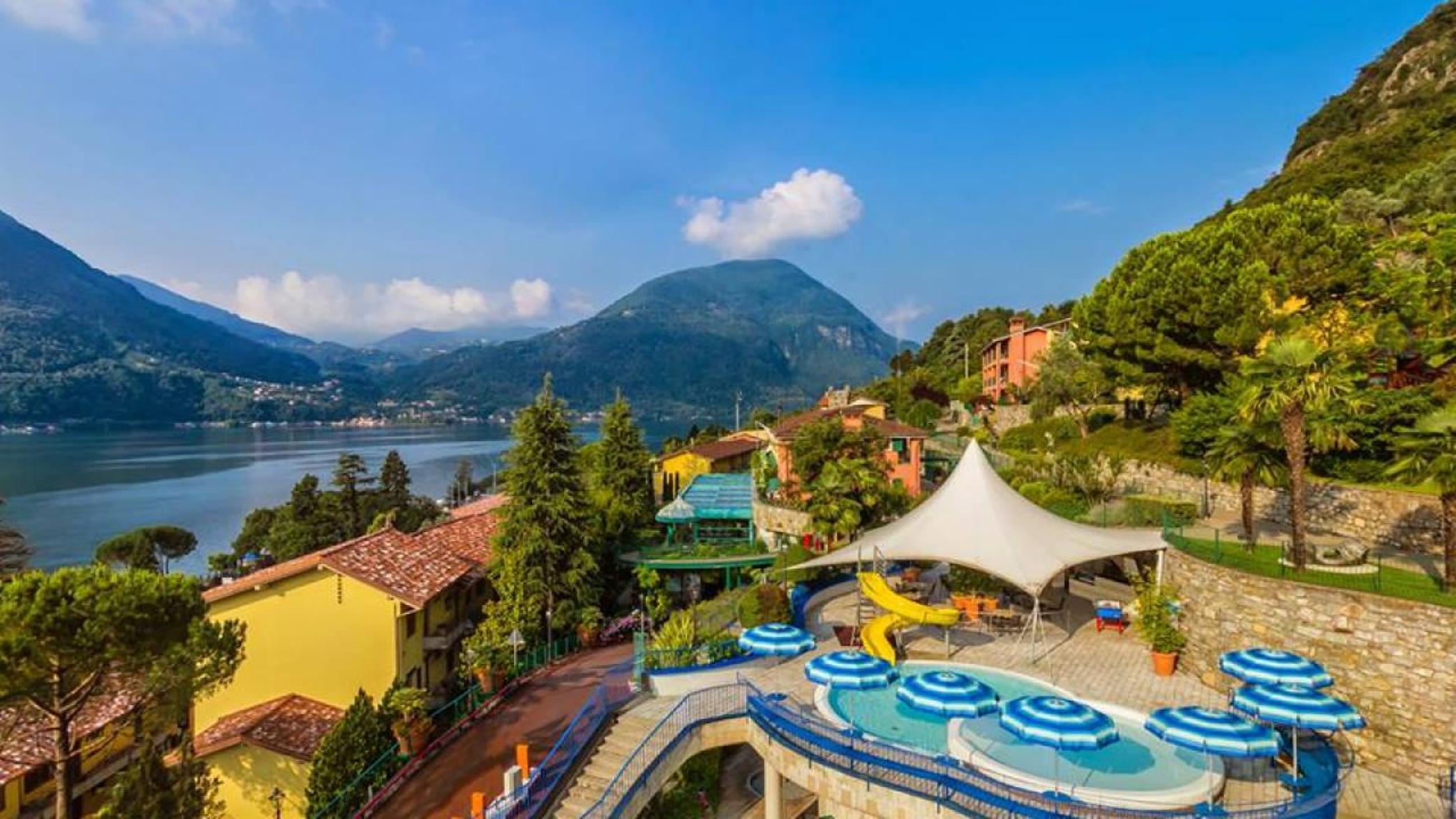 Parco San Marco Lifestyle Beach Resort Porlezza Exterior foto